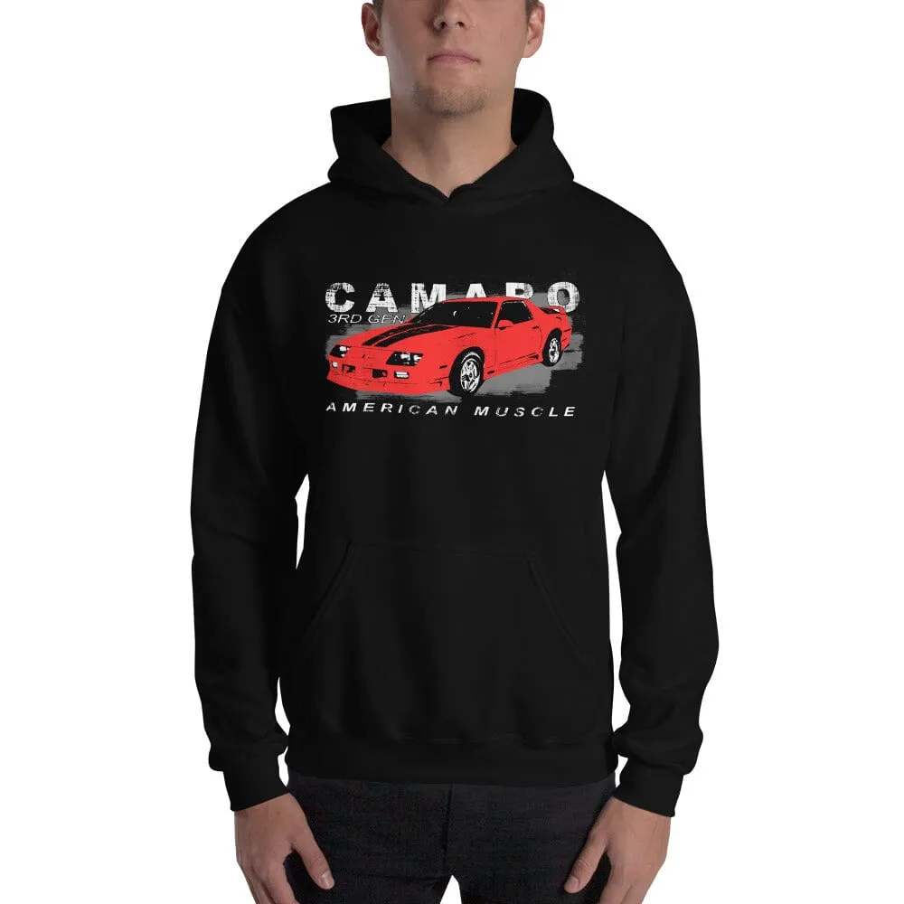 3rd Gen Camaro American Muscle Hoodie Sweatshirt