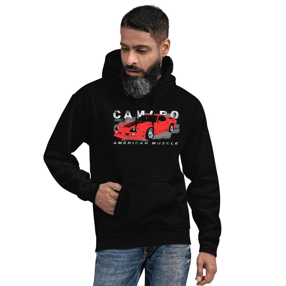 3rd Gen Camaro American Muscle Hoodie Sweatshirt