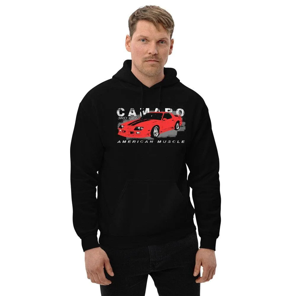 3rd Gen Camaro American Muscle Hoodie Sweatshirt