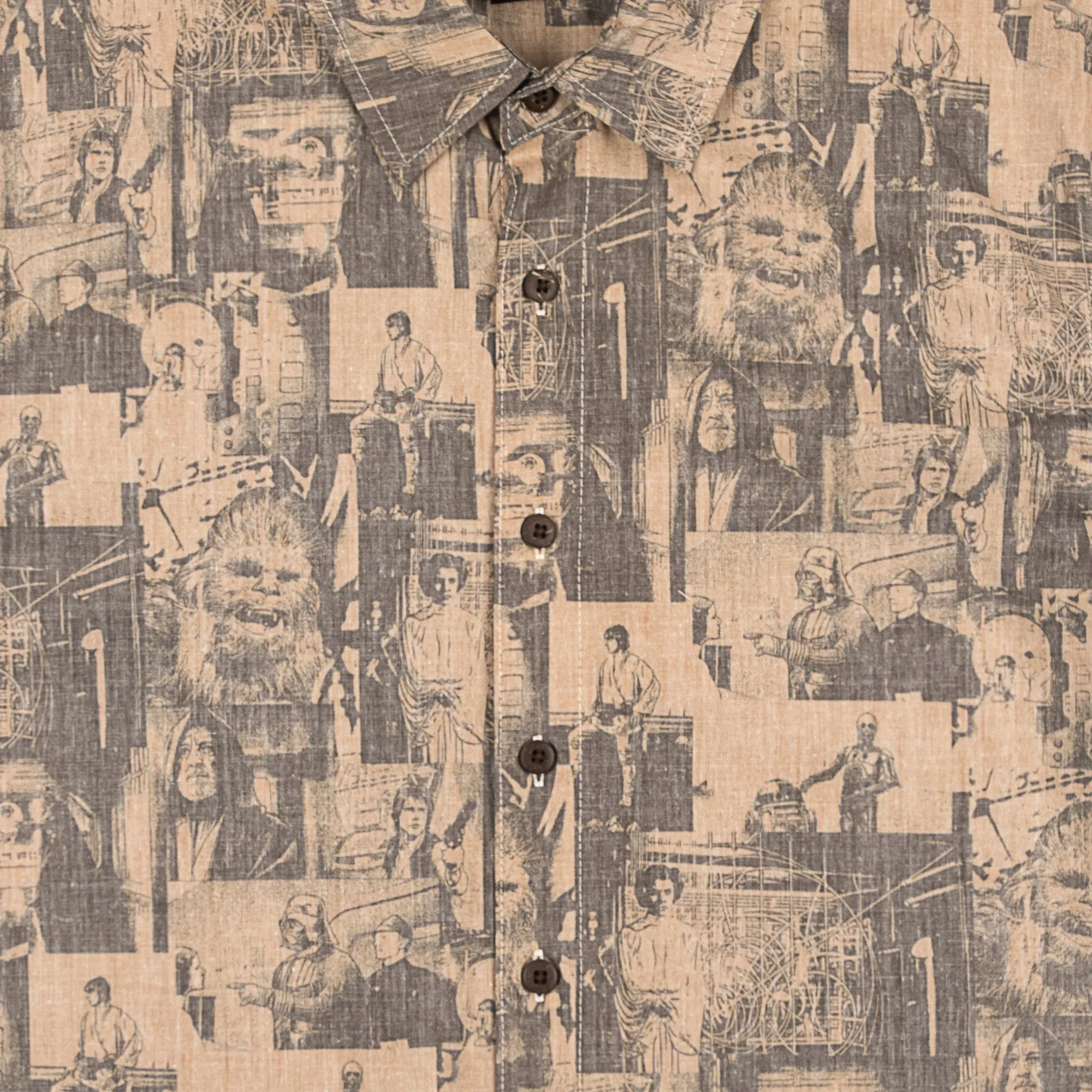 A New Hope All Over Film Print Button-Down Shirt