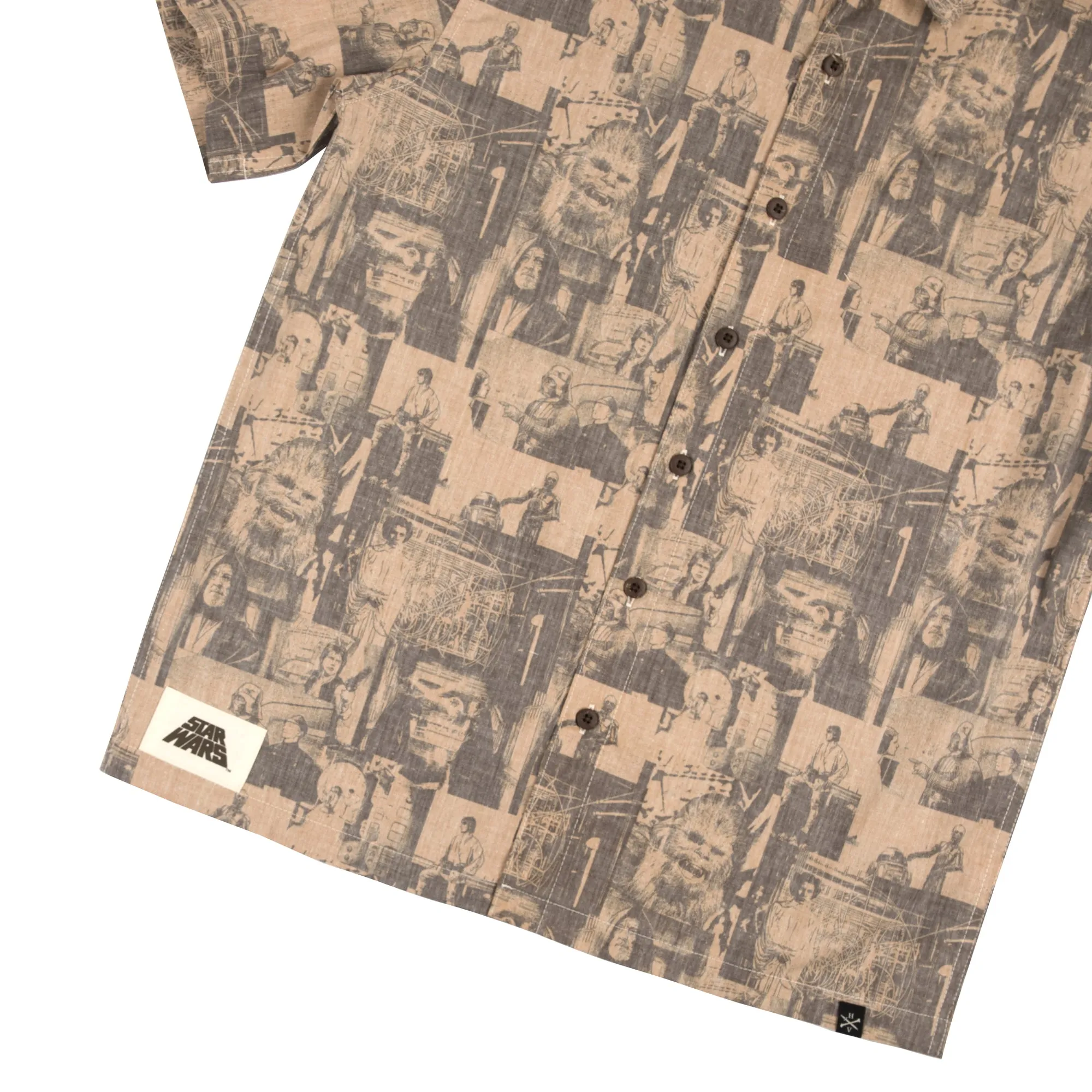 A New Hope All Over Film Print Button-Down Shirt