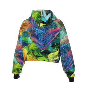 Amazonian Cropped Hoodie