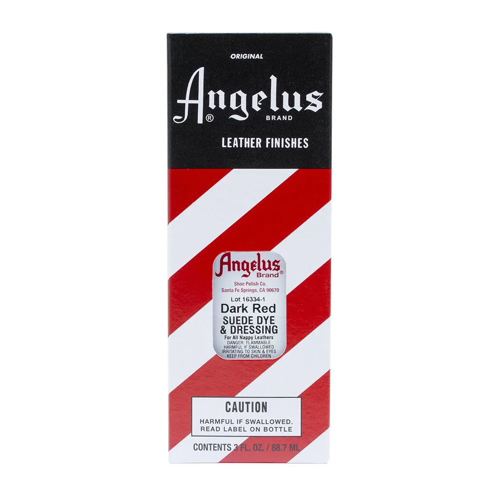 Angelus Suede Dye and Dressing - Dark Red