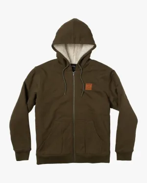 Arrow Zip-Up Hoodie - Sequoia