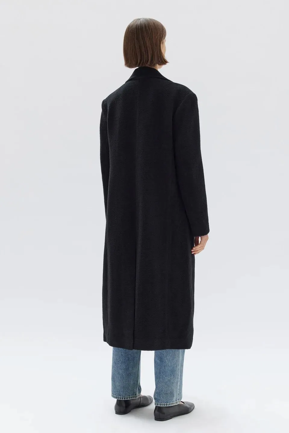 Assembly Label Ricki Wool Blend Coat - Black