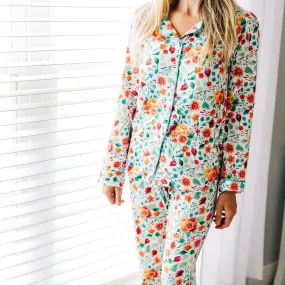 Autumn Fields - Button Down PJs