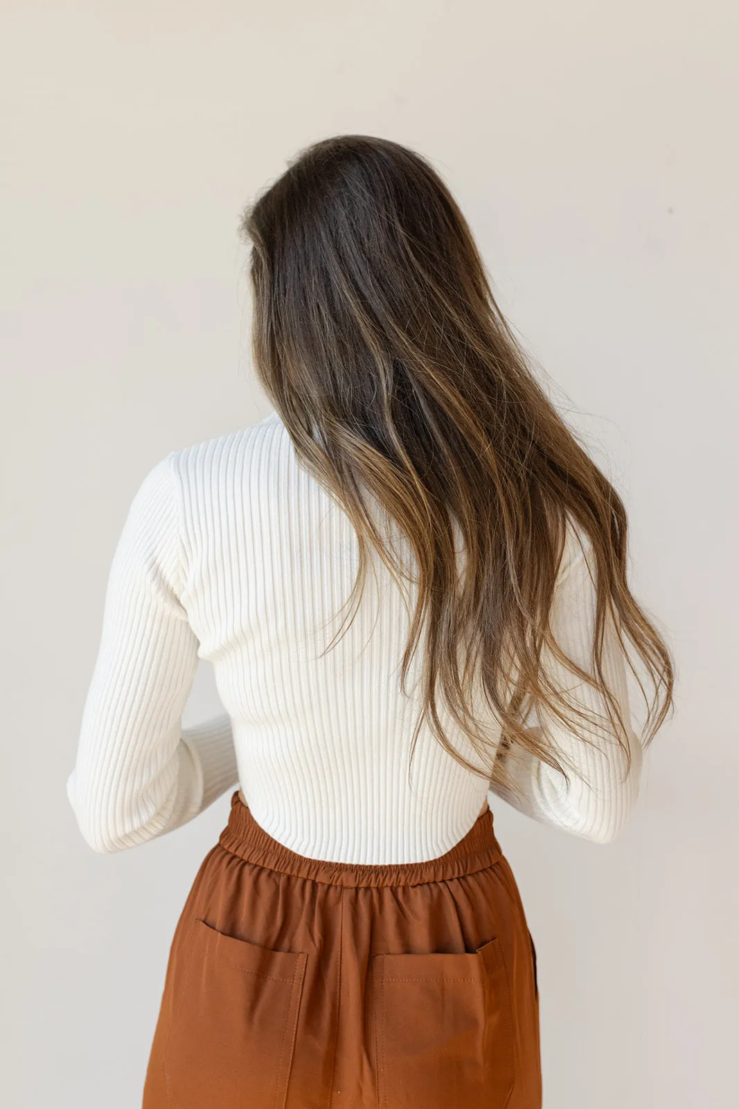 braelyn sweater crop top