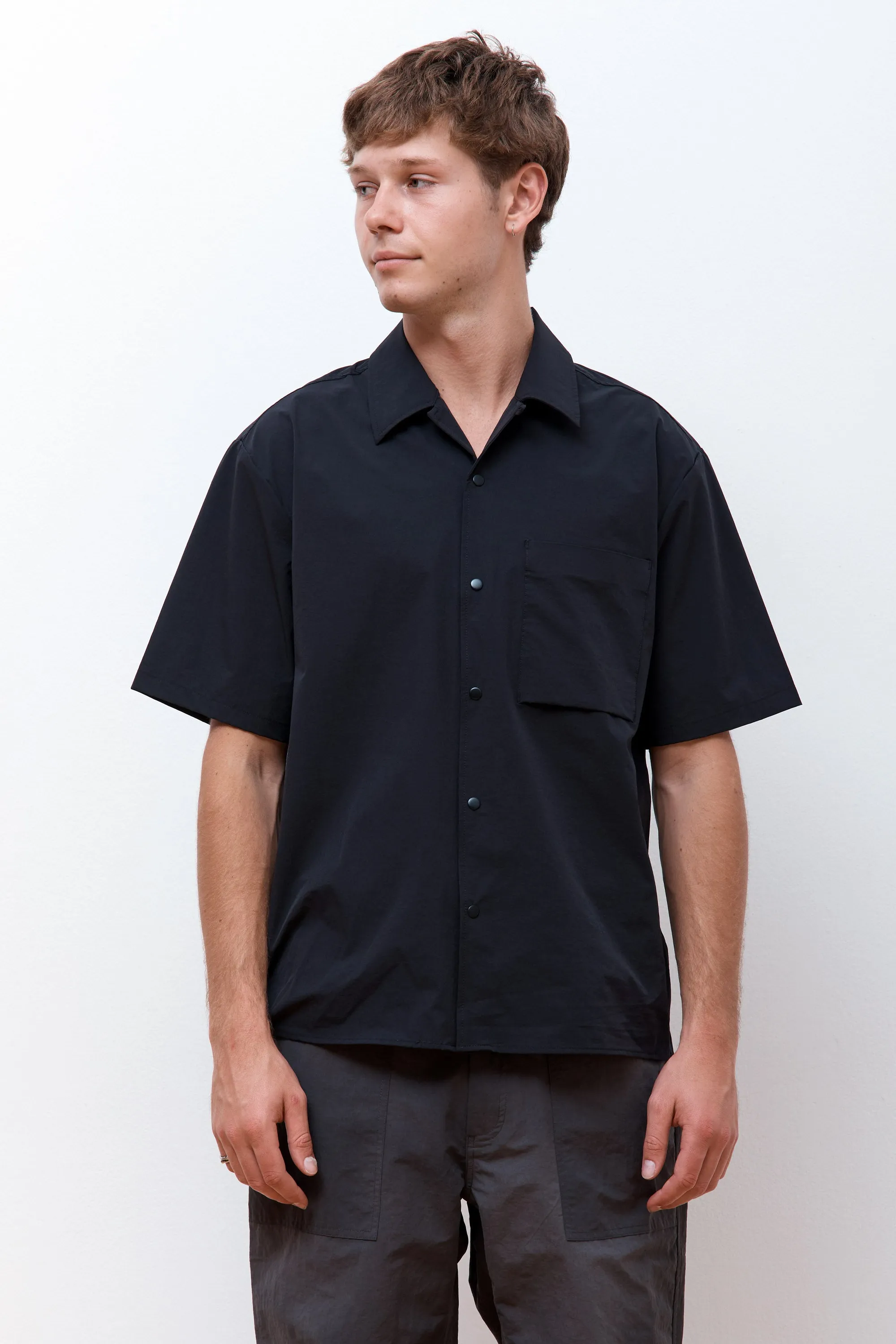 Carsten Travel Light SS Shirt Black