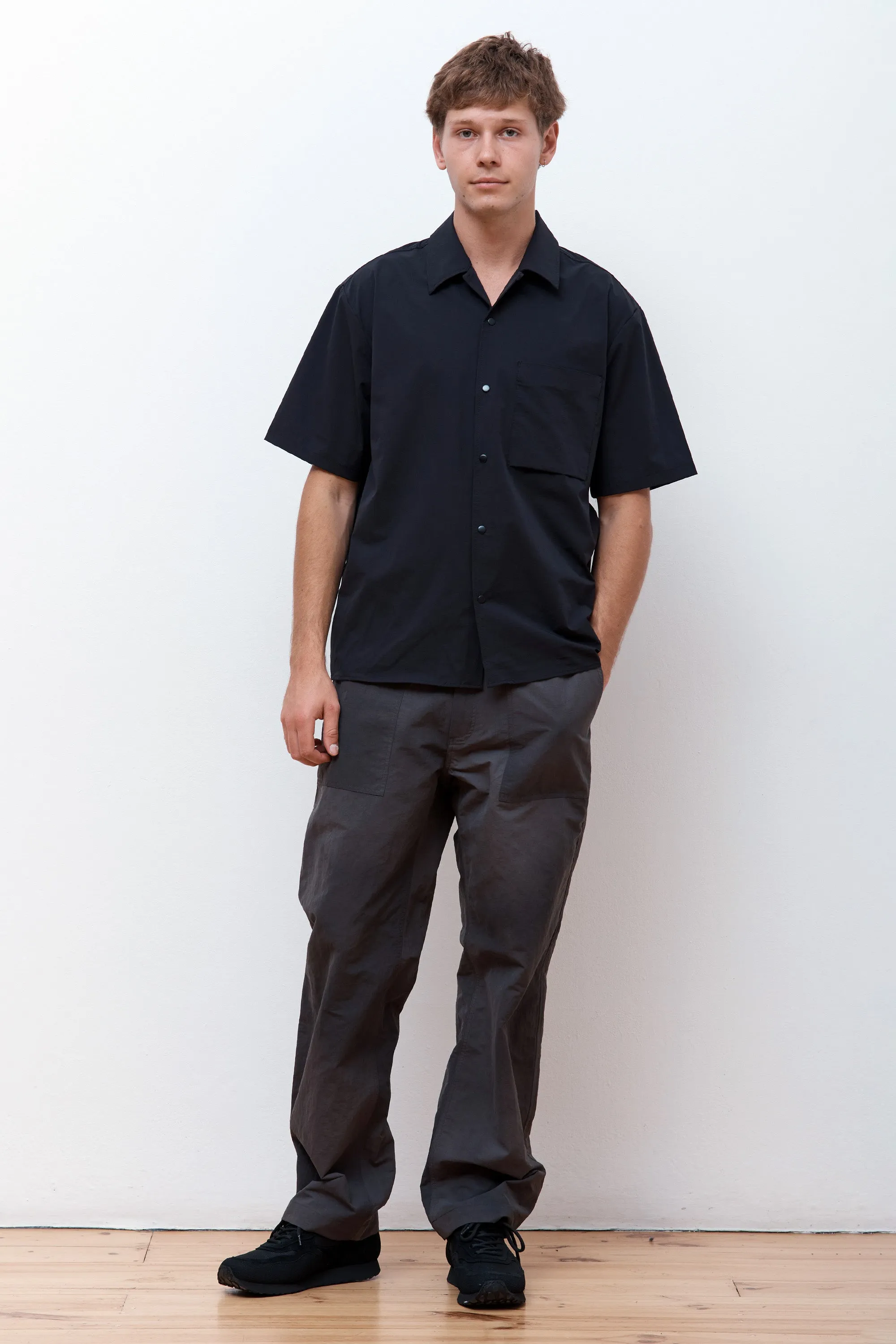 Carsten Travel Light SS Shirt Black