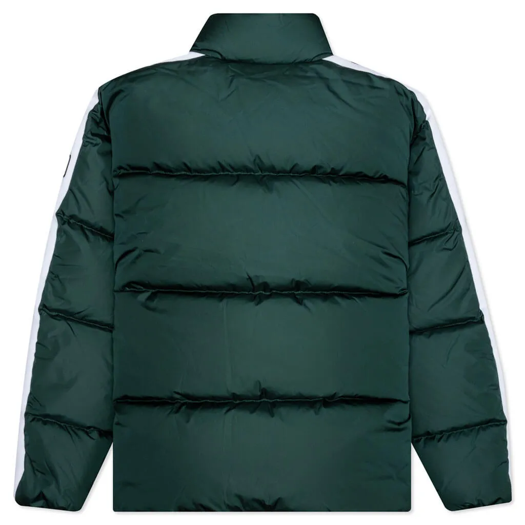 Classic Track Down Jacket - Green/White