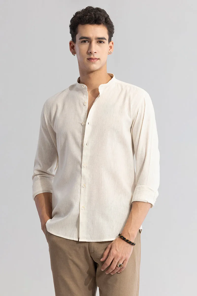 Clean Slate Cream Shirt