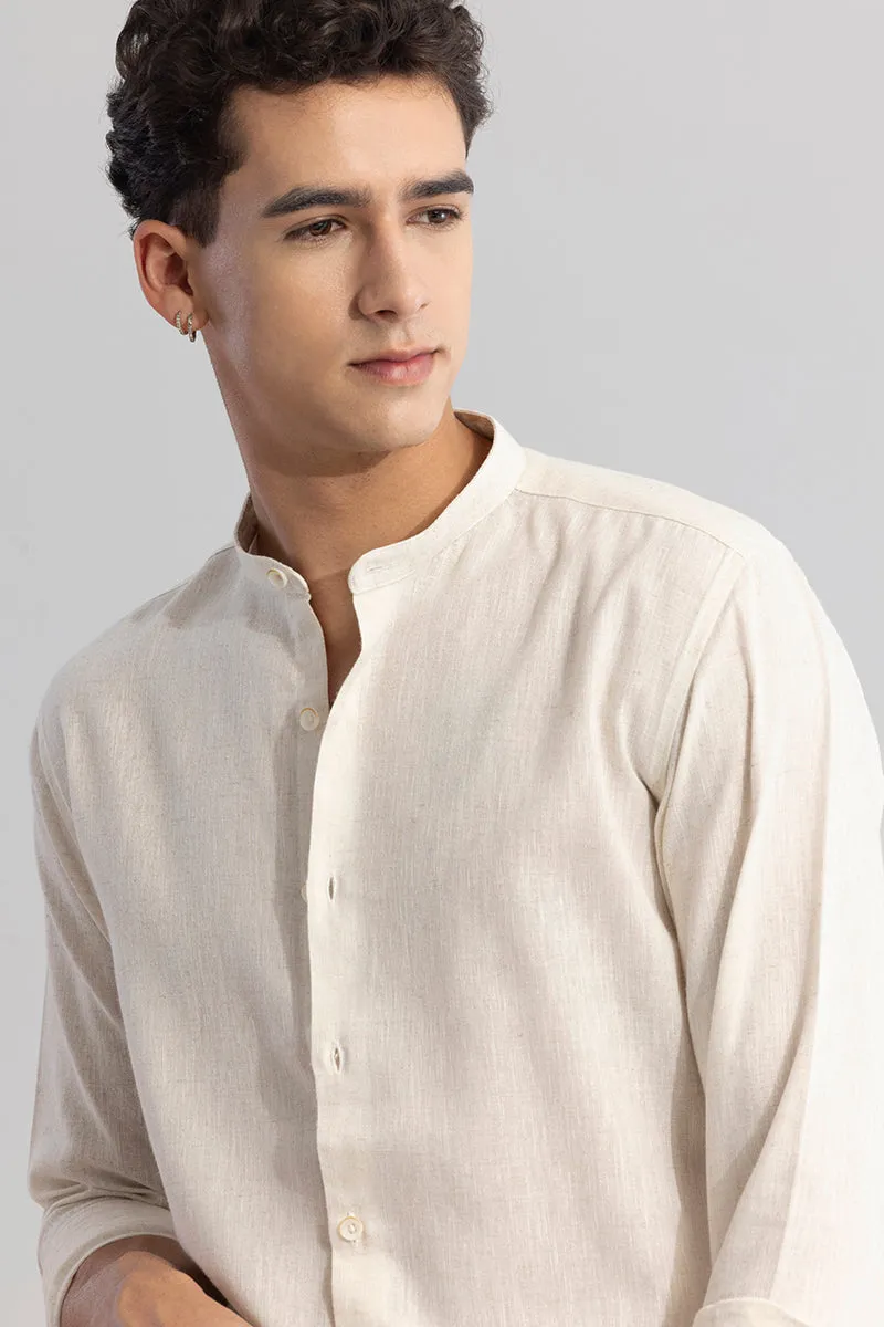 Clean Slate Cream Shirt