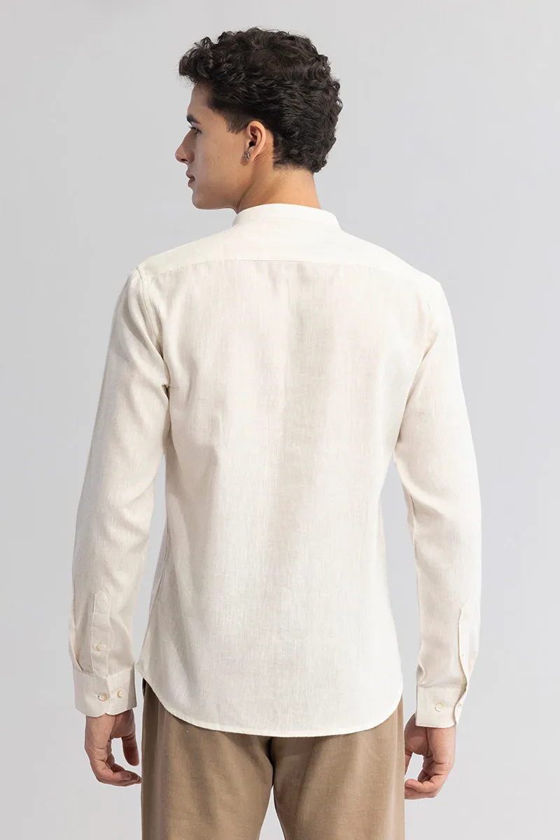 Clean Slate Cream Shirt