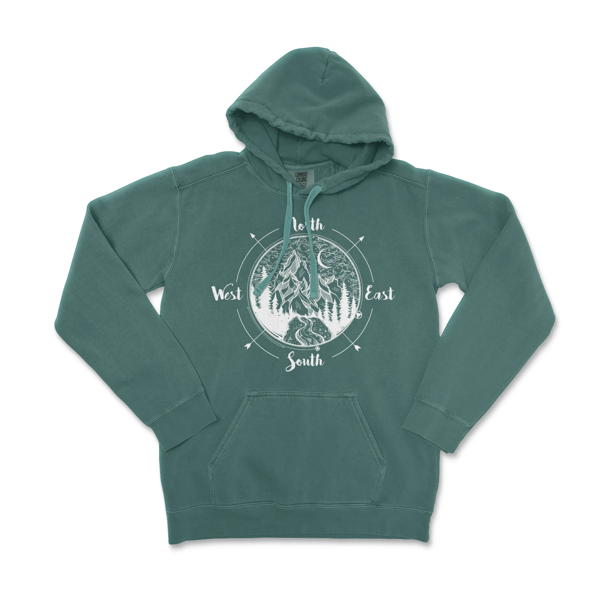 Compass National Park Comfort Colors Hoodie