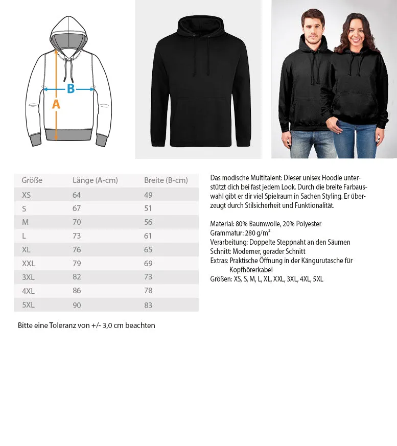 Coole Jungs fahren Trecker  - Unisex Kapuzenpullover Hoodie