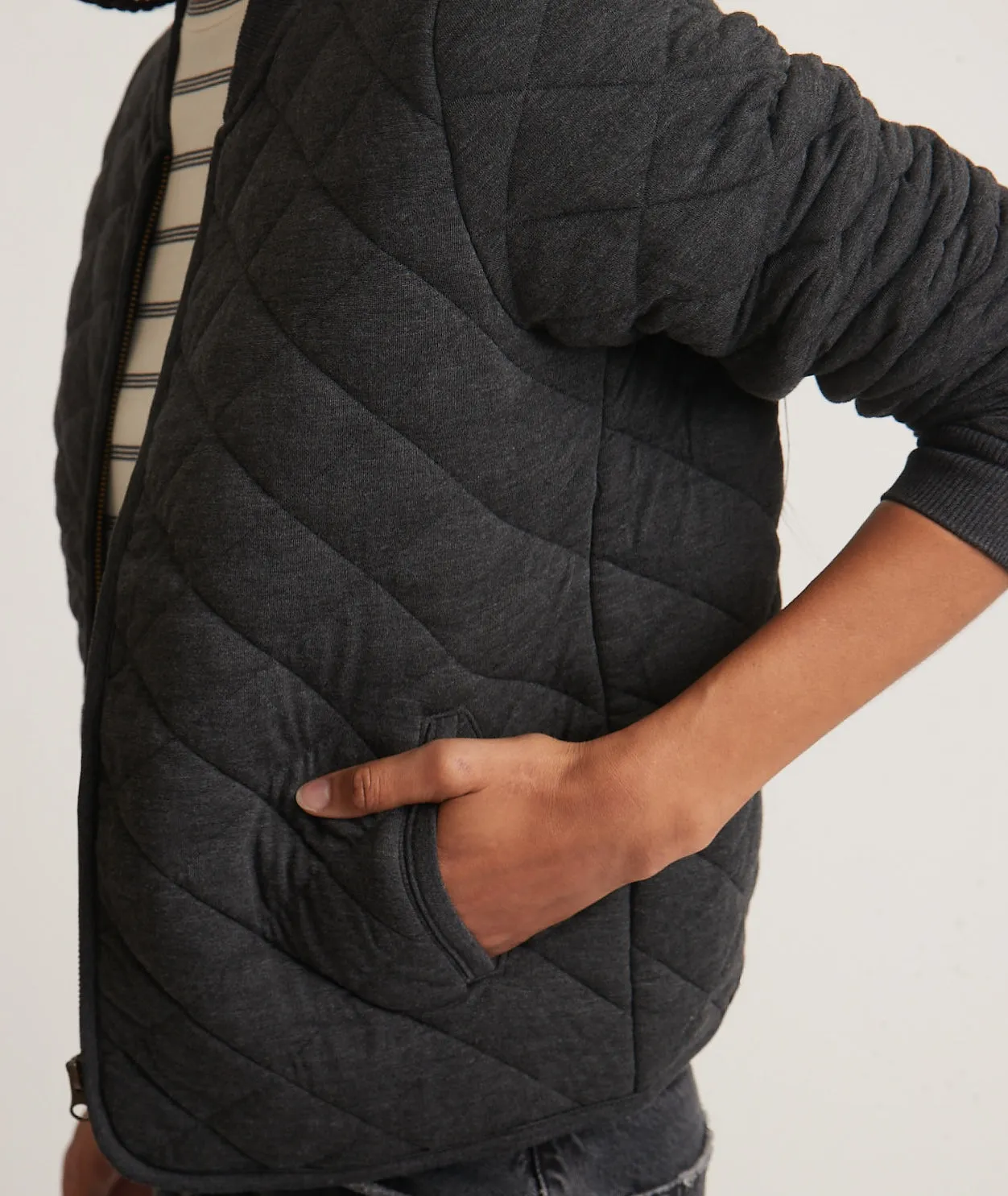 Corbet Quilted Bomber