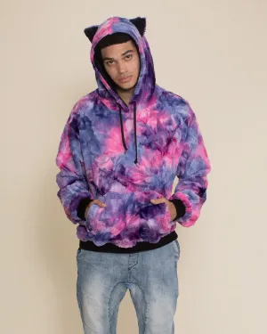 Cotton Candy Cat Classic ULTRA SOFT Faux Fur Hoodie | Men's