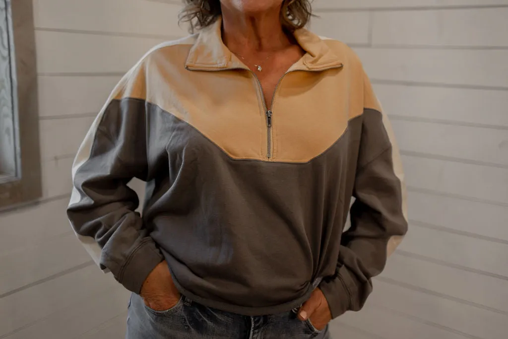 DAKOTA QUARTER ZIP PULLOVER