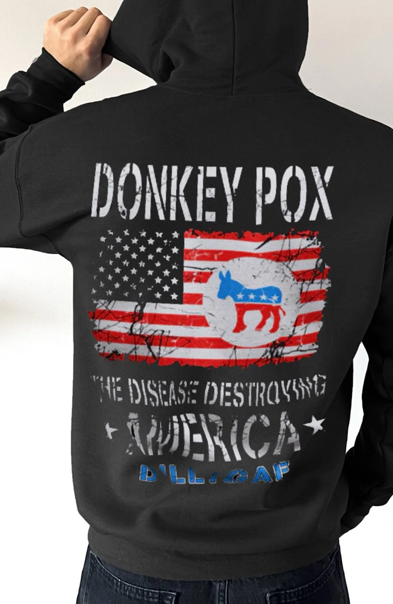 Donkey Pox Pullover Hoodie