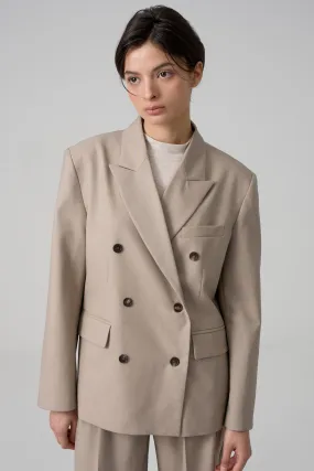 Fave Blazer, Beige