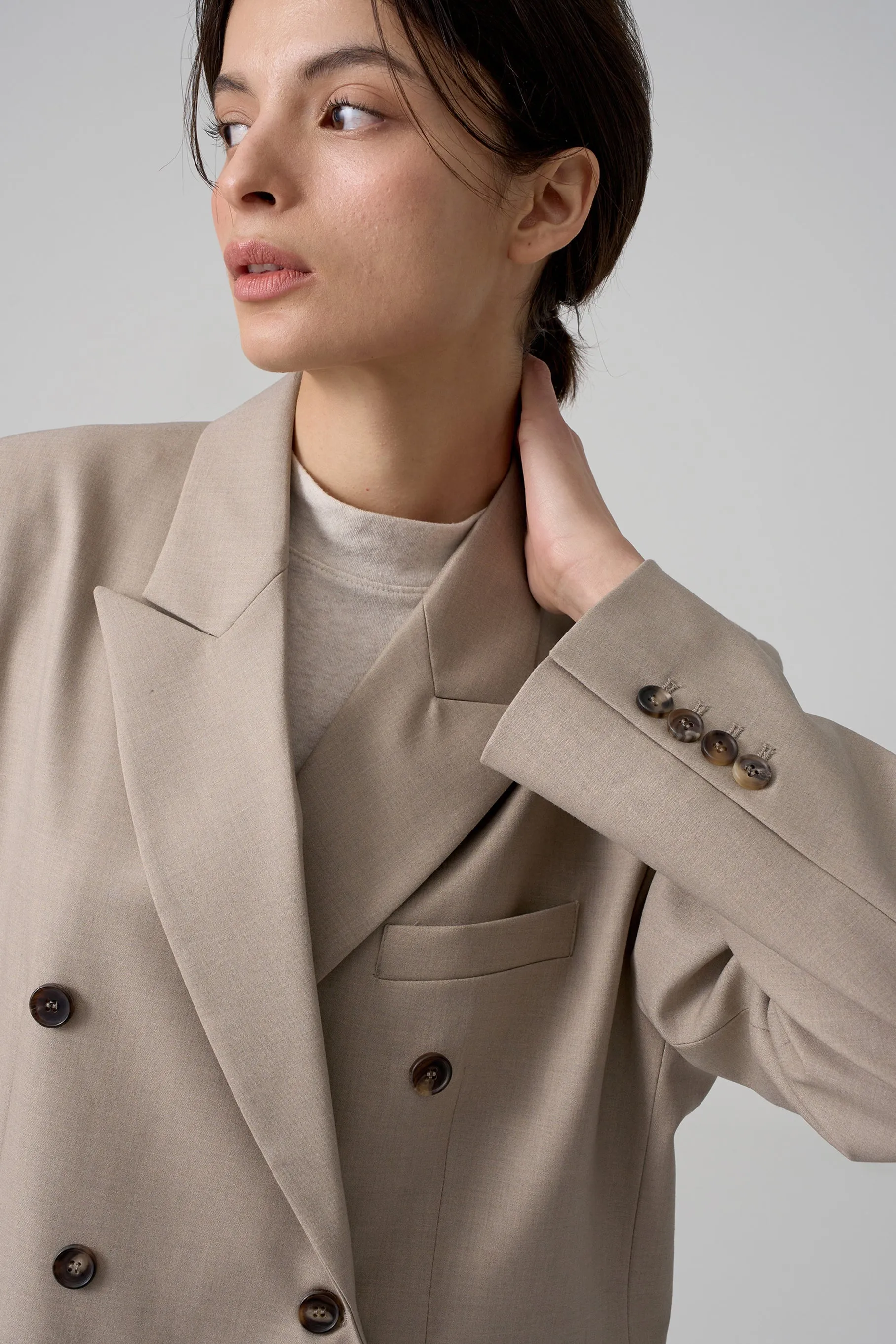 Fave Blazer, Beige