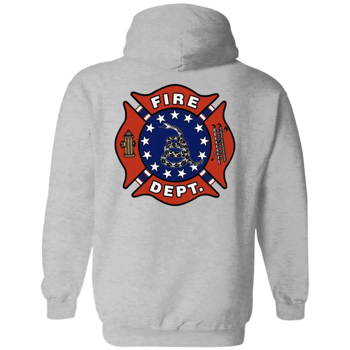 Fireman Bold Freedom Pullover Hoodie