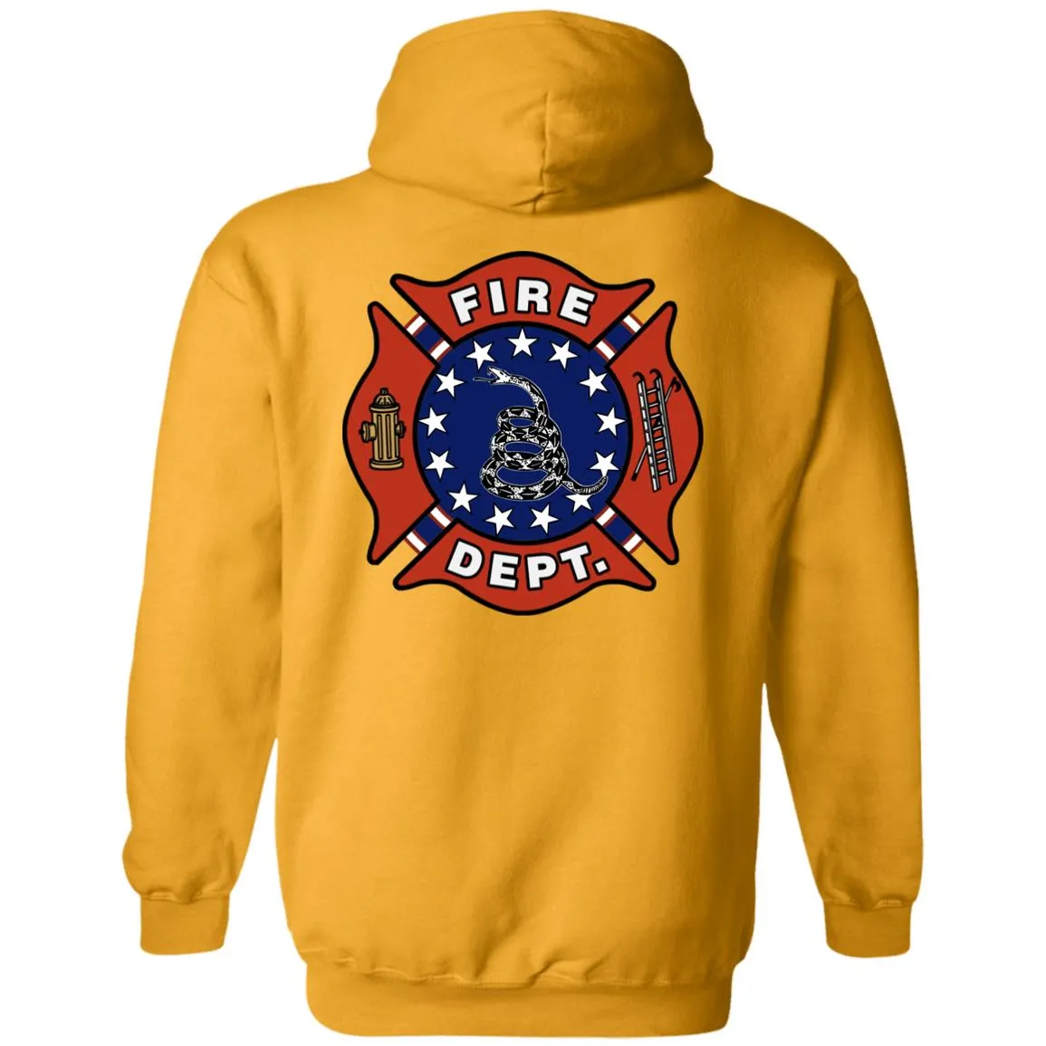 Fireman Bold Freedom Pullover Hoodie