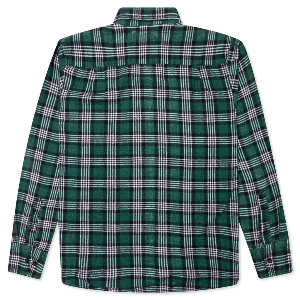 Flannel Shirt Ribbon Shirt - Assorted