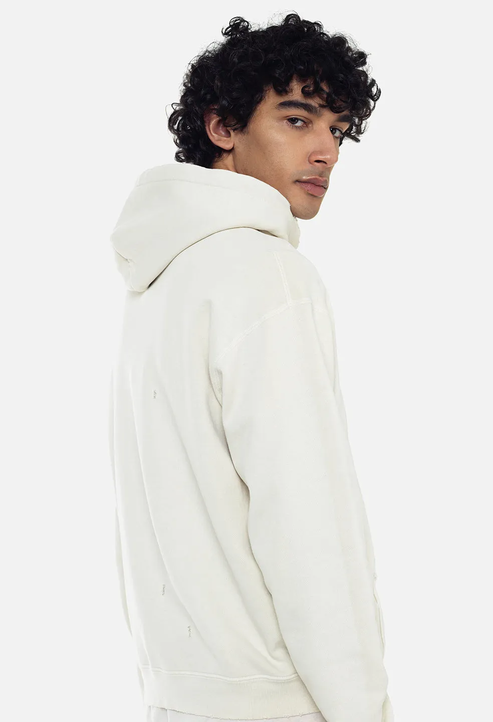 Folsom Hoodie / Vintage White