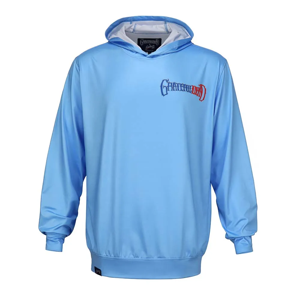 Grateful Dead | UPF 50 Hoodie | Sun and Swim Steal Your Face Bolts