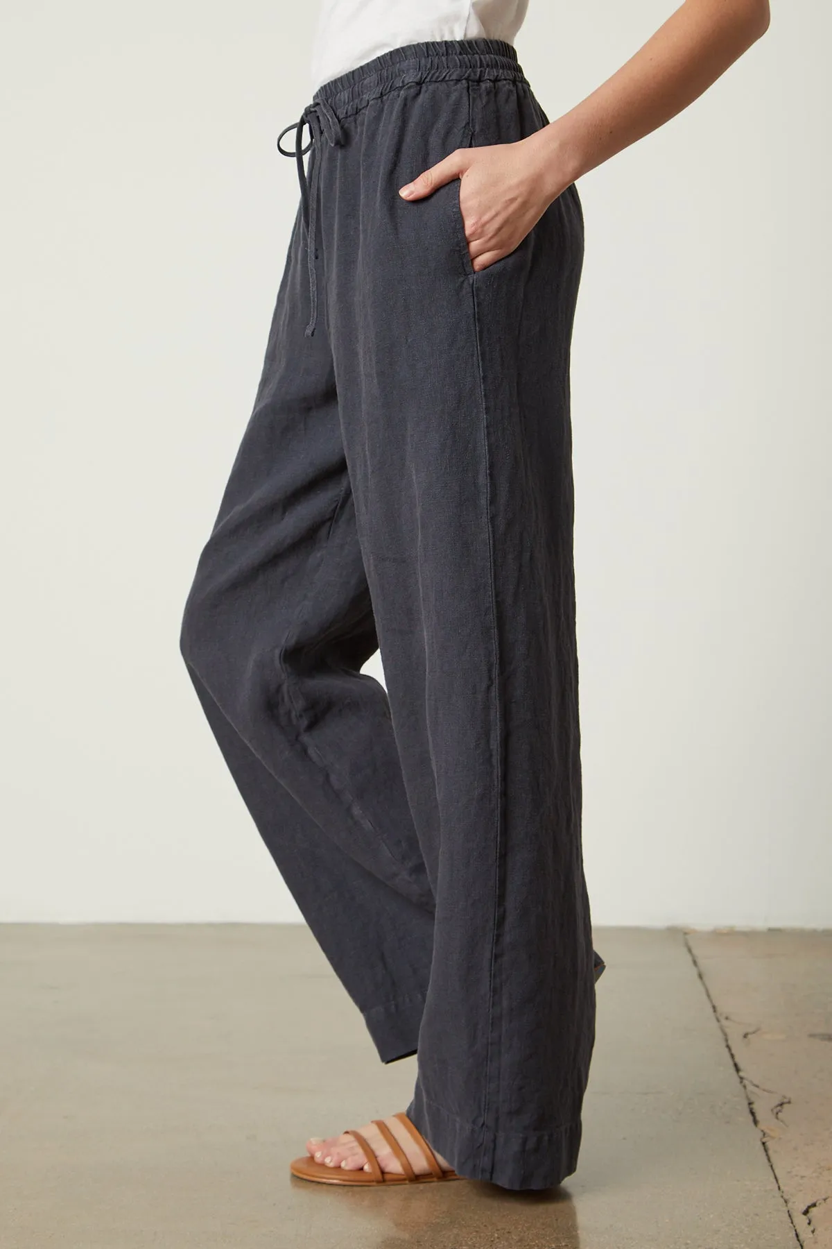 GWYNETH HEAVY LINEN PANT