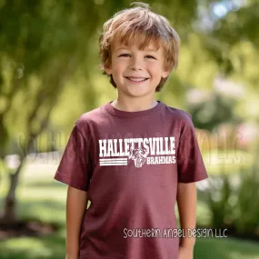 Hallettsville Brahmas shirt