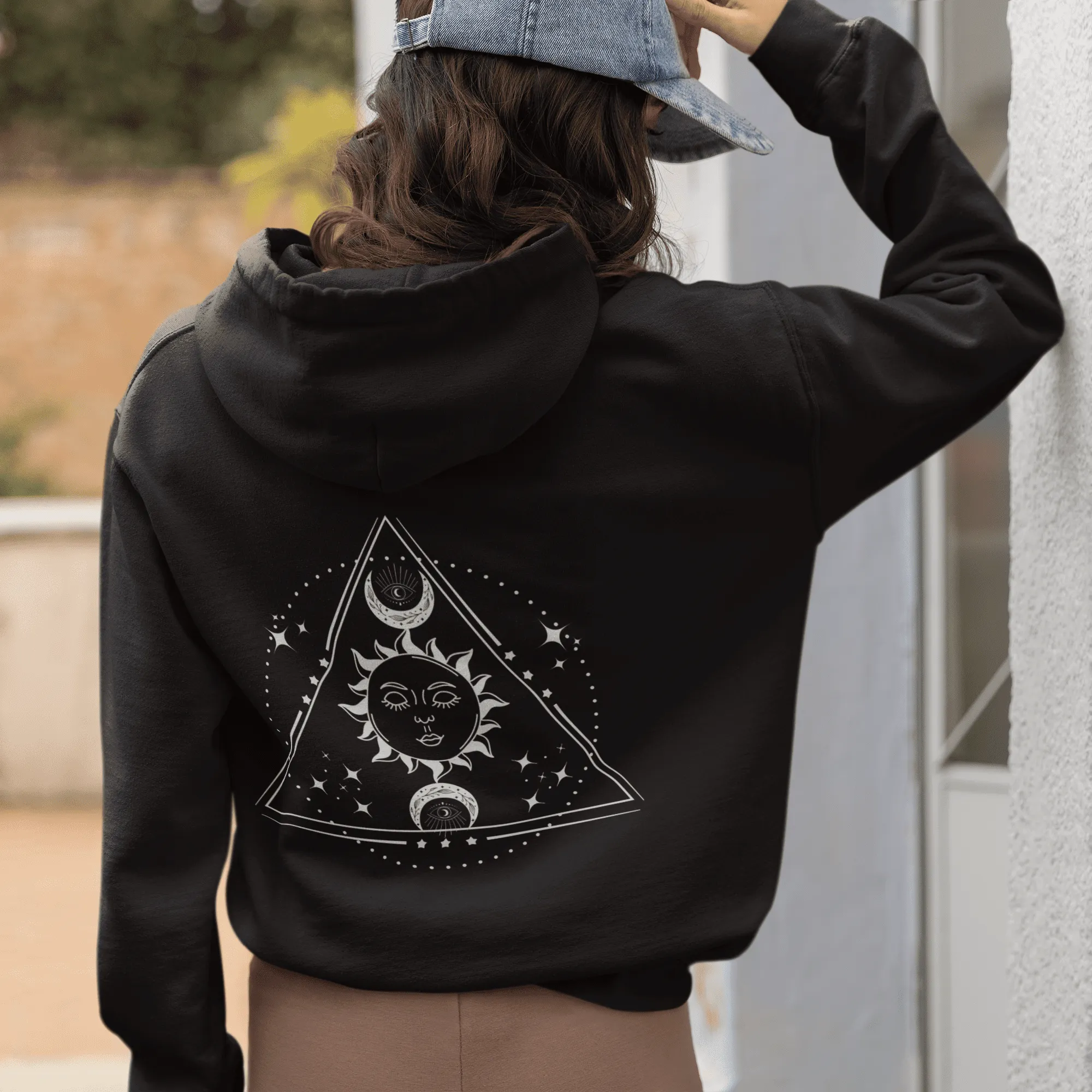 HigherBlanks Premium Hoodie | Sun Moon