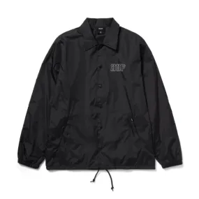 Huf Set H Coaches Jacket - Black