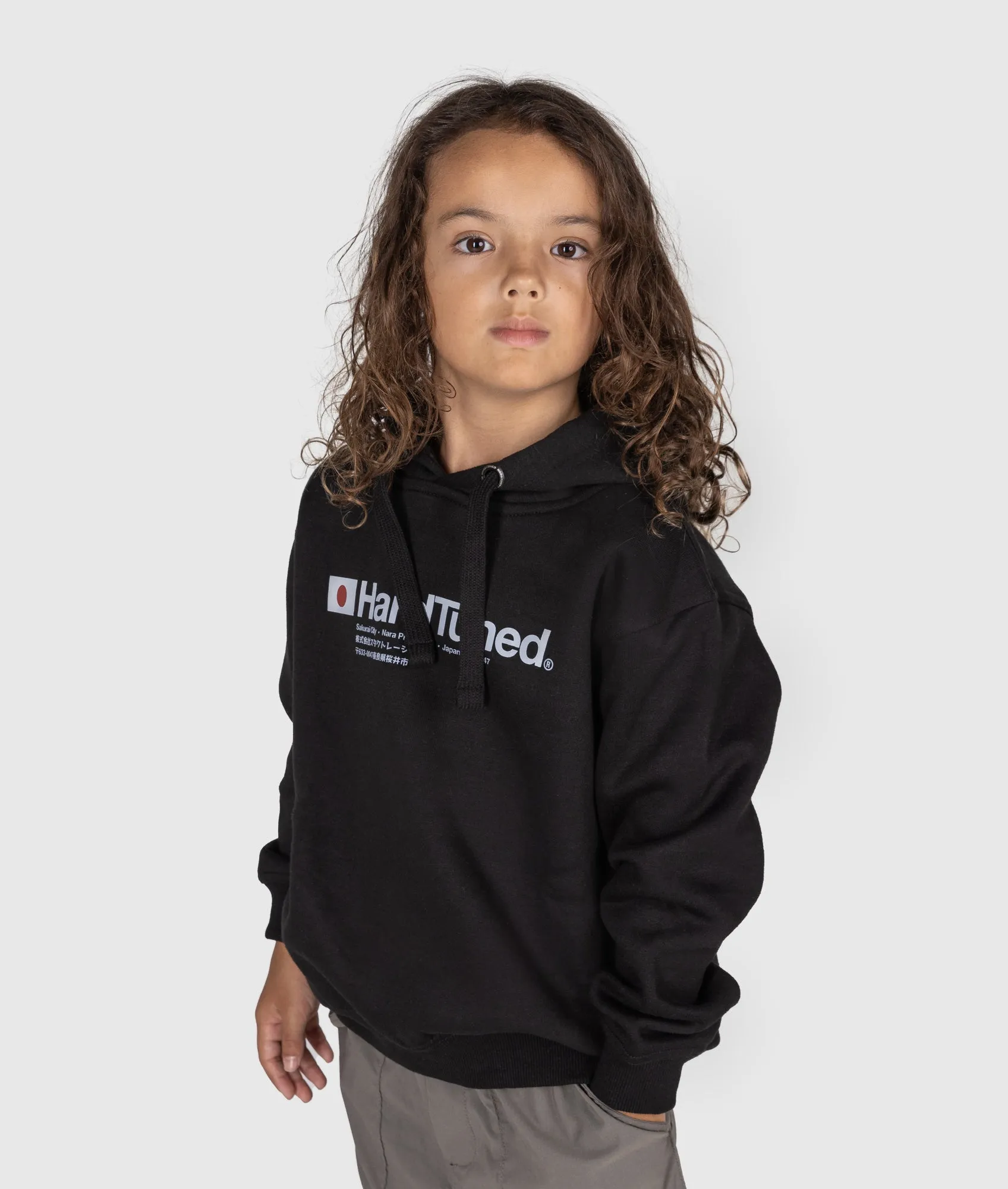 Kids Essential Hoodie - Black