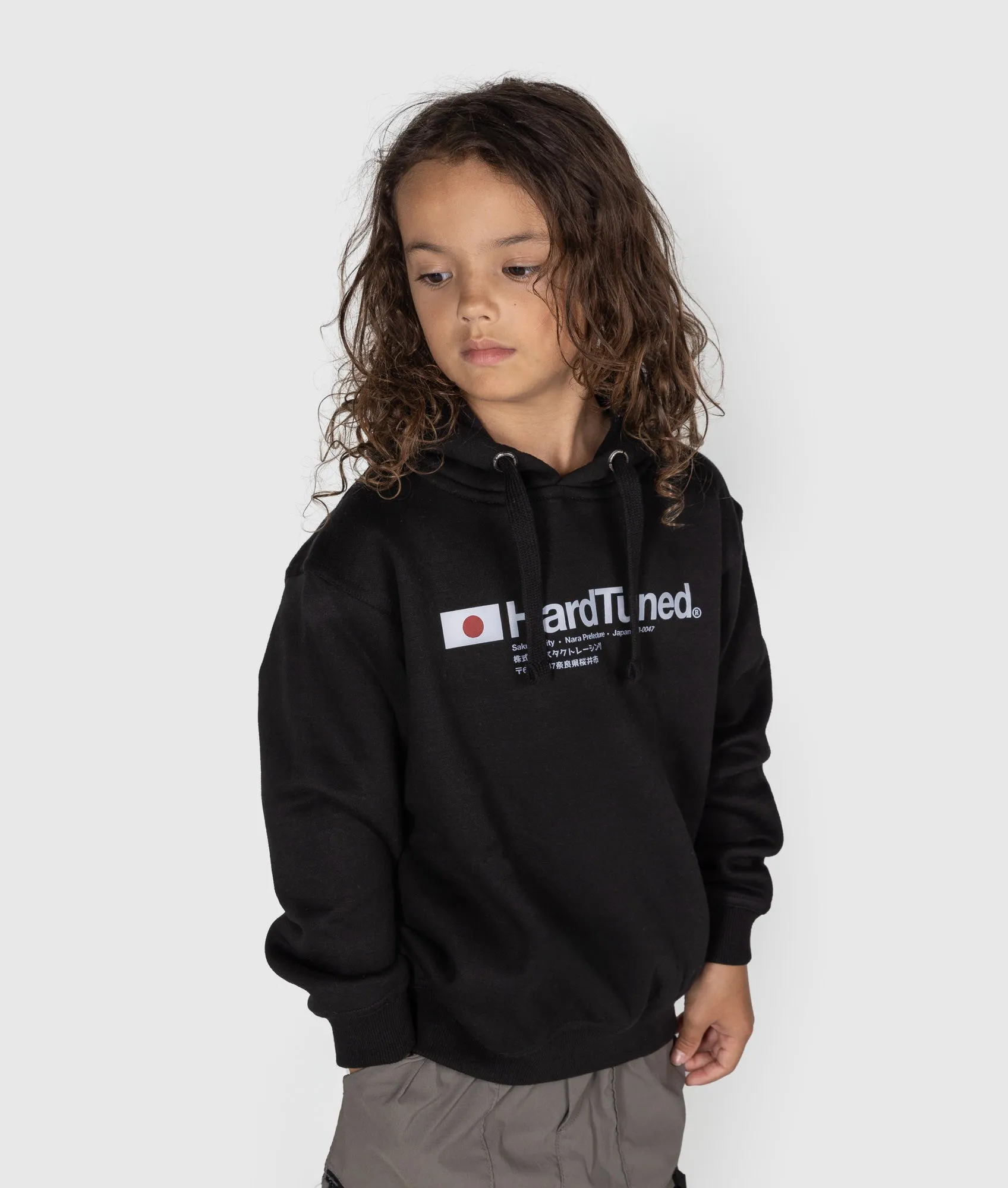 Kids Essential Hoodie - Black