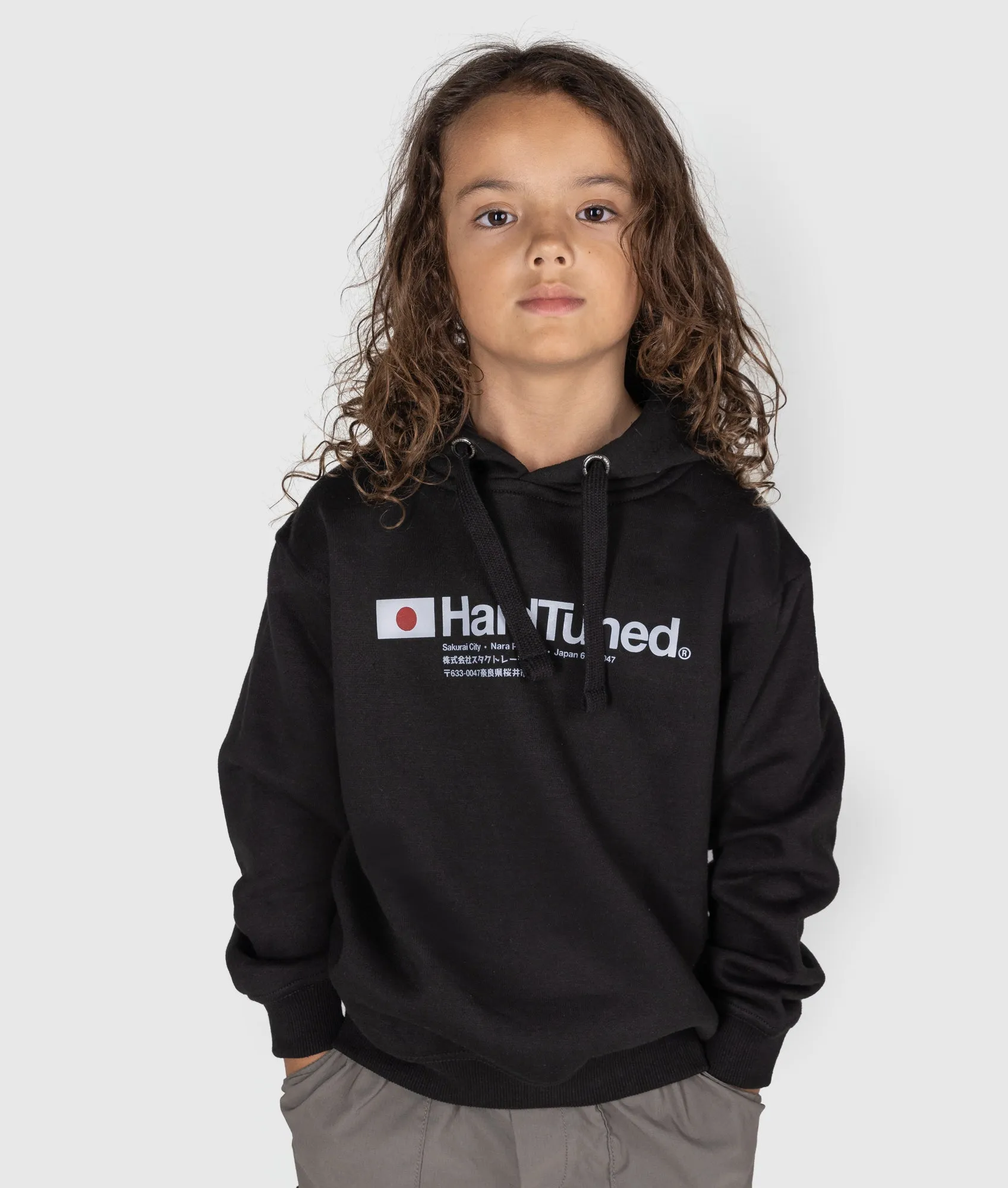 Kids Essential Hoodie - Black