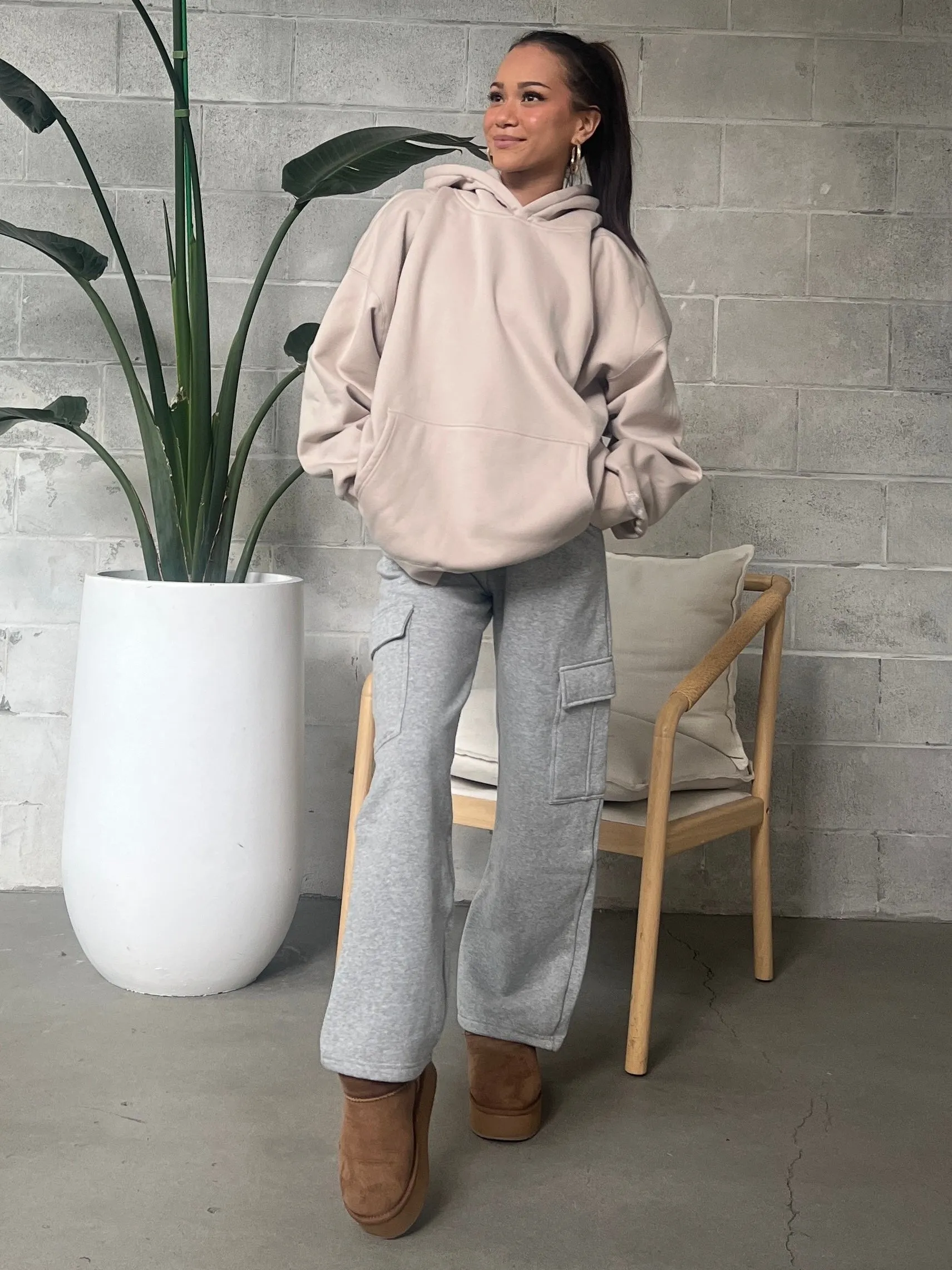 KUWALLA Oversized Boyfriend Hoodie