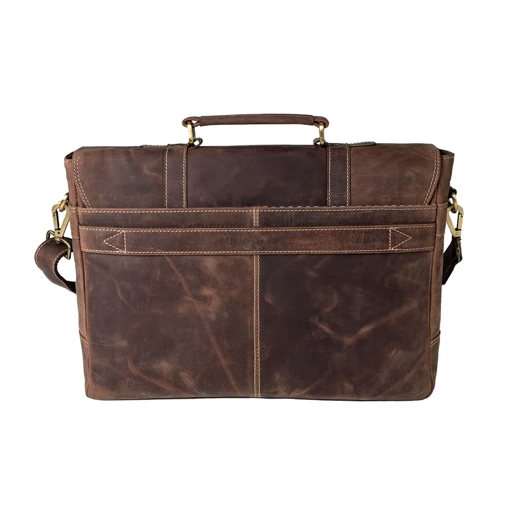 Leather Messenger Bag