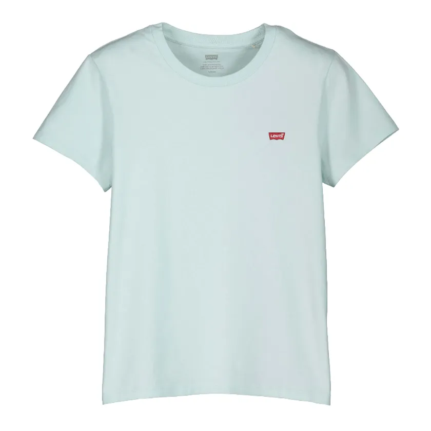 Levi's women's short sleeve t-shirt Small Logo 39185-0302 light blue