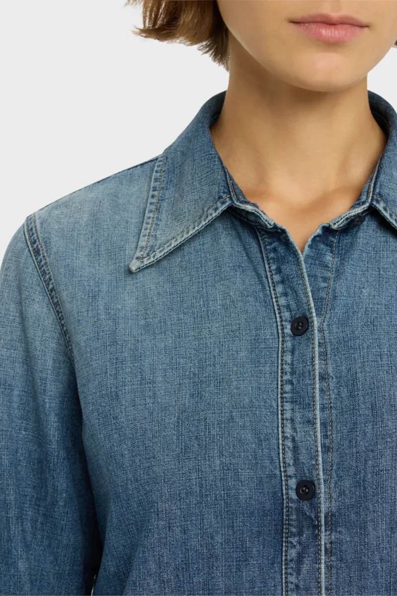 Marlise Denim Shirt - Ocean Wash