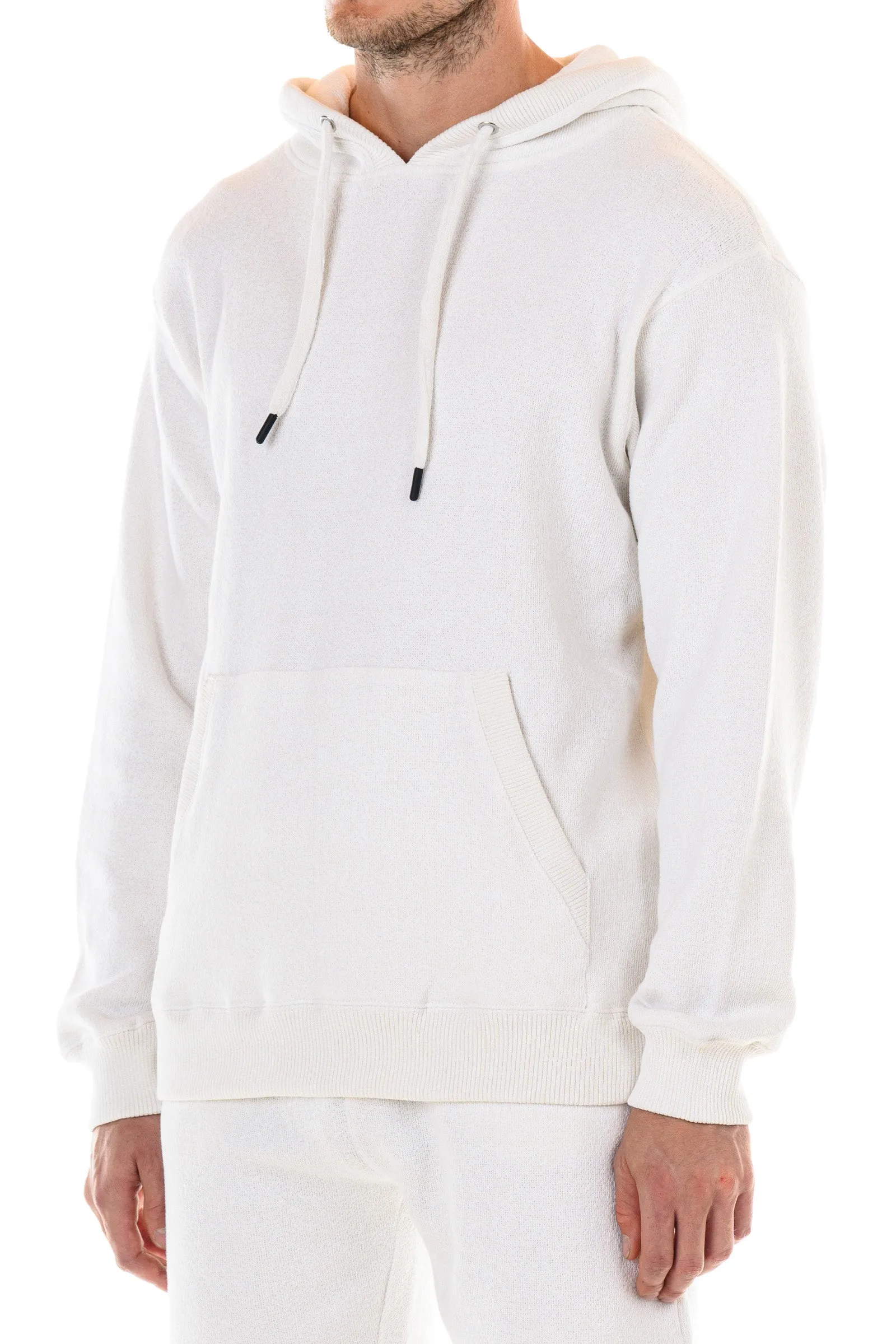 Mateo Hoodie - Heather Cream