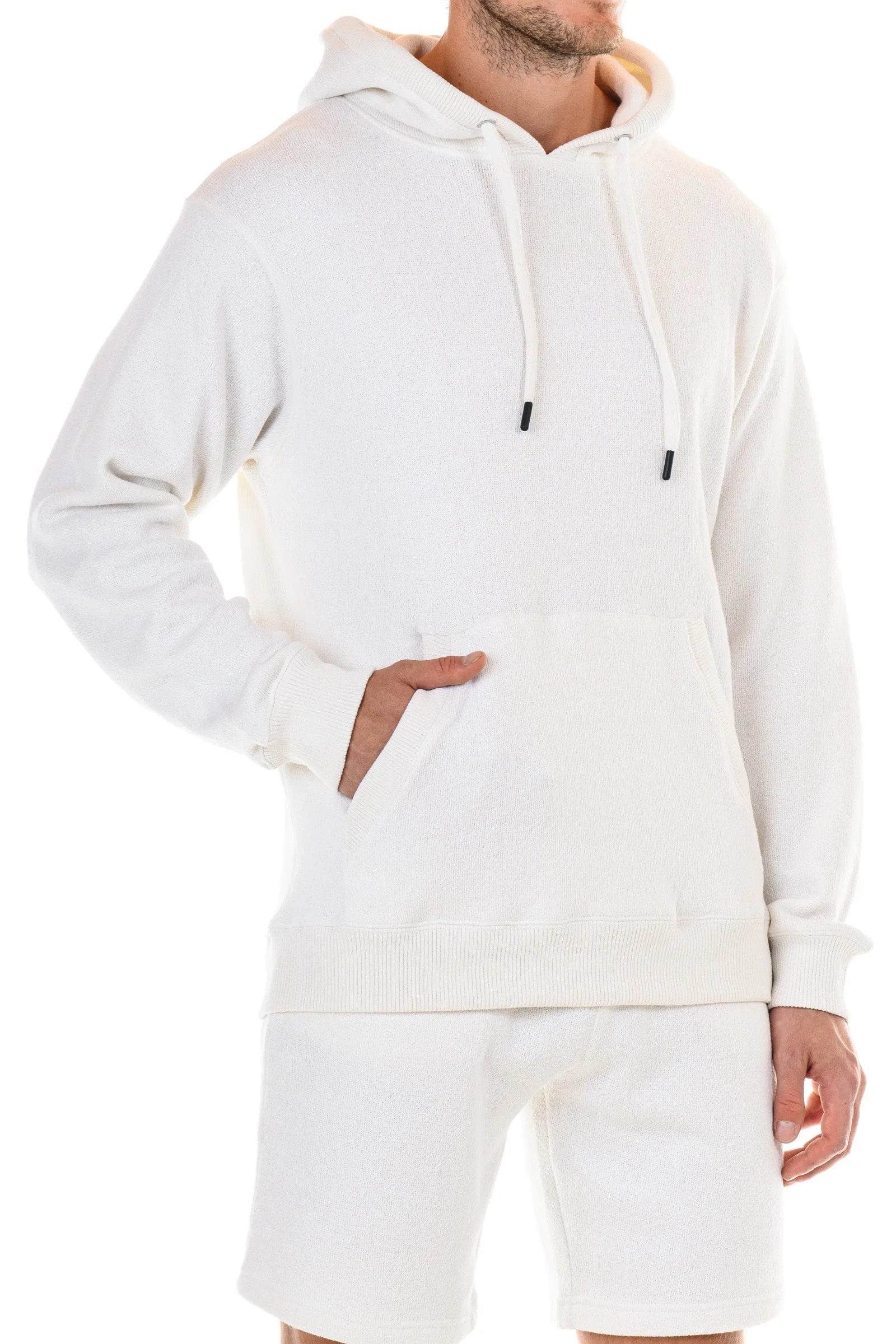 Mateo Hoodie - Heather Cream