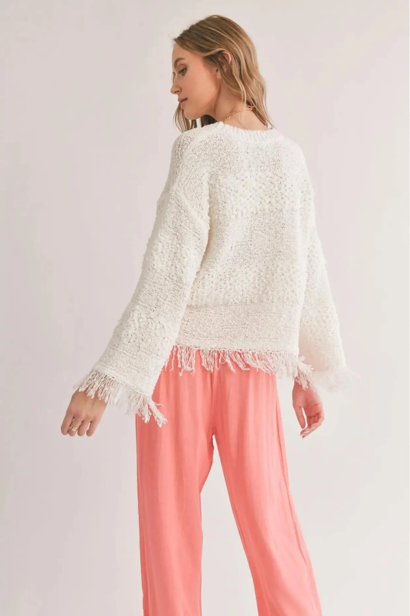 Mel Fringe Sweater