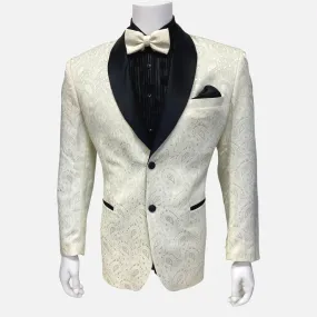 Men’s Beige Tuxedo Blazers