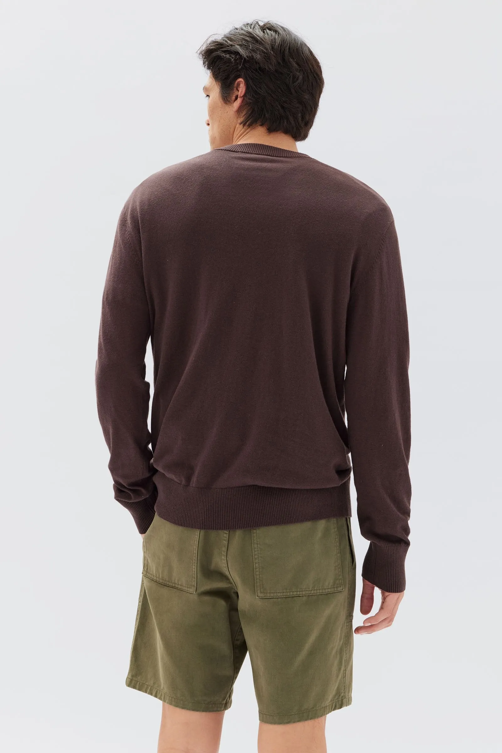 Mens Cotton Cashmere Sweater