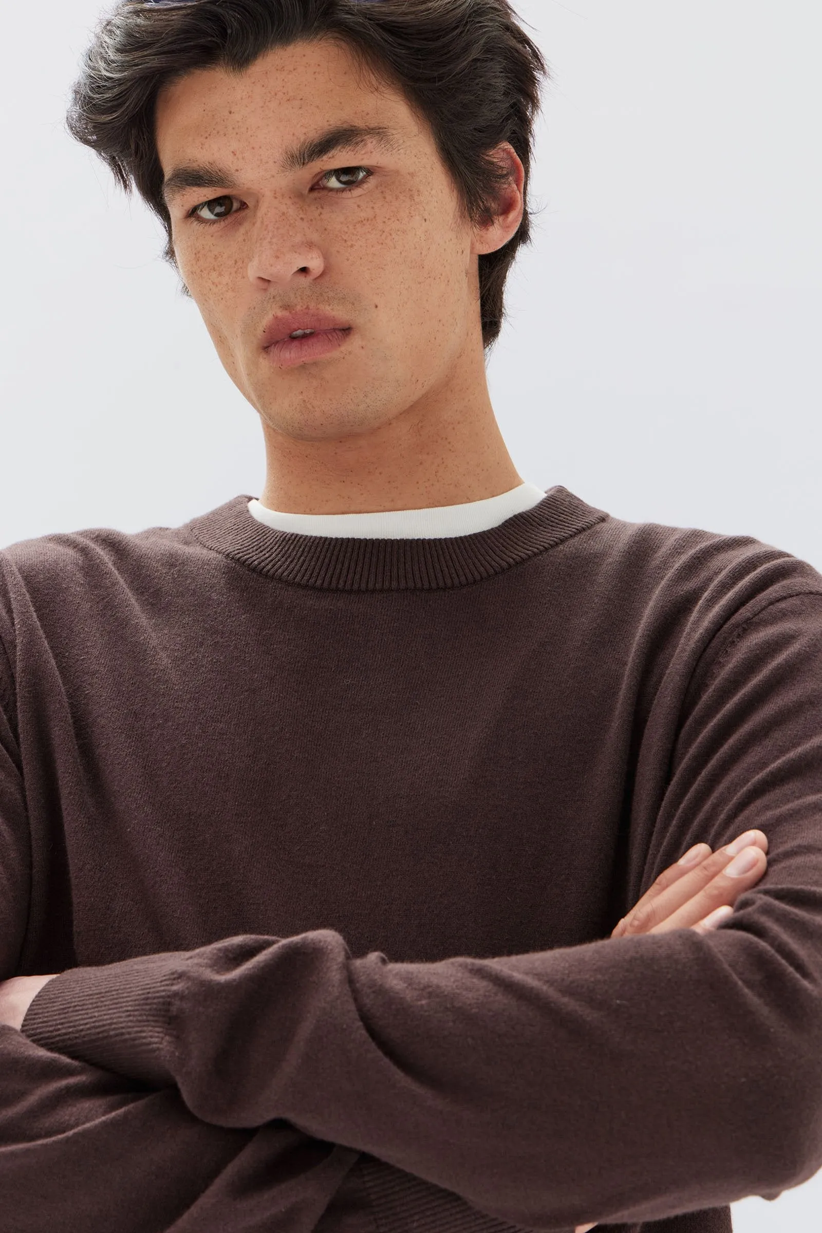 Mens Cotton Cashmere Sweater