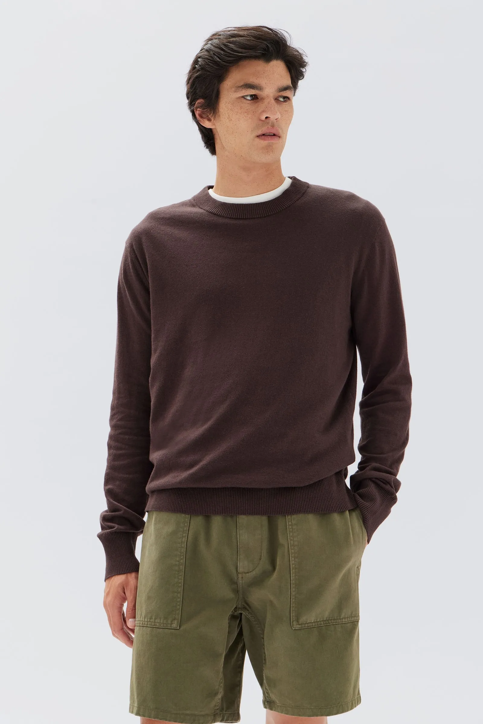 Mens Cotton Cashmere Sweater