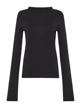 Mies Mock Neck Top