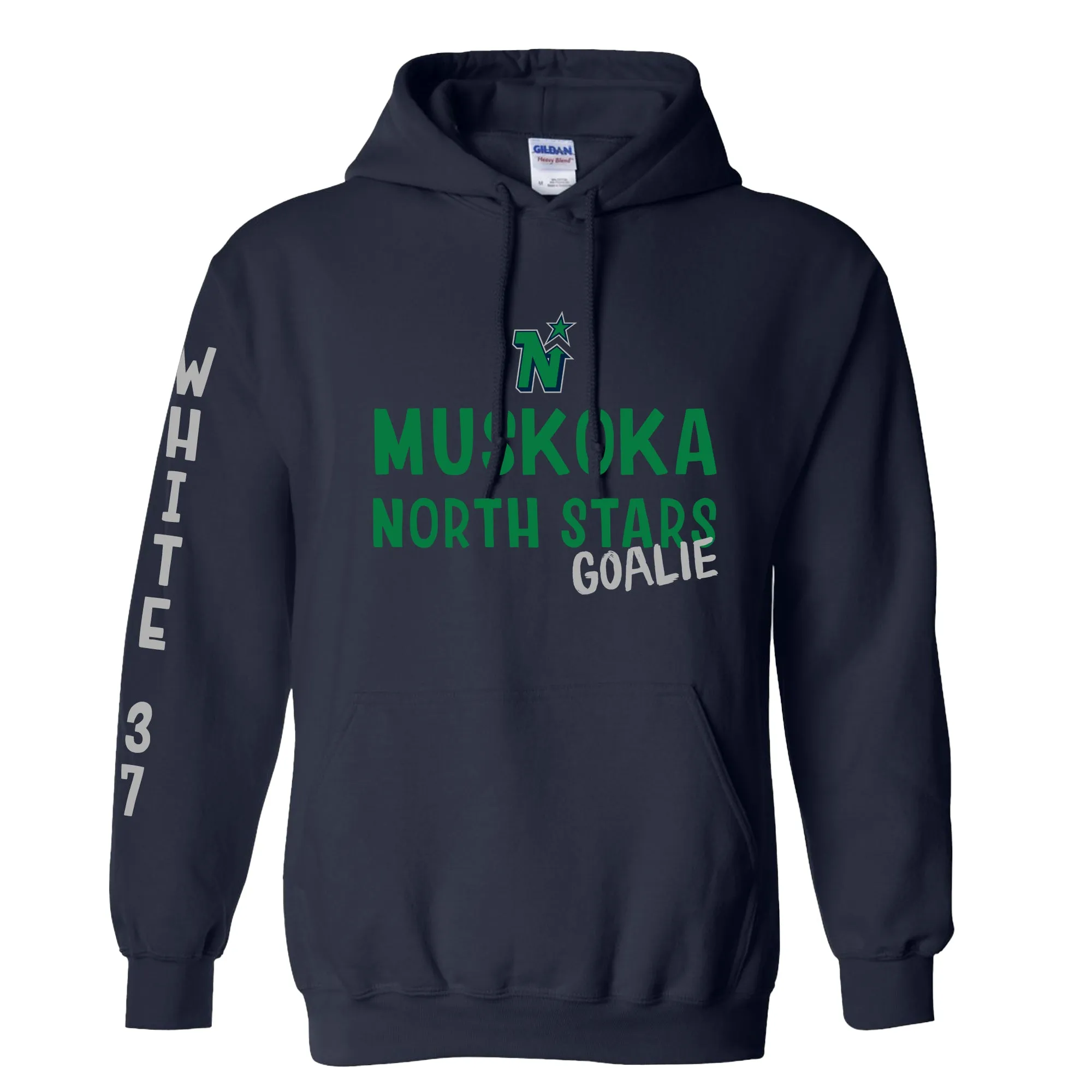 MUSKOKA NORTH STARS HOCKEY - Position Personalized Hoodie Youth & Adult